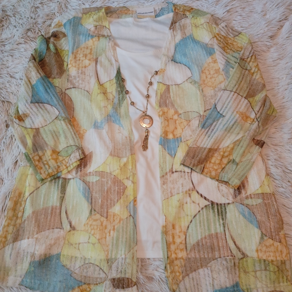 Alfred Dunner work top. Size 2xl